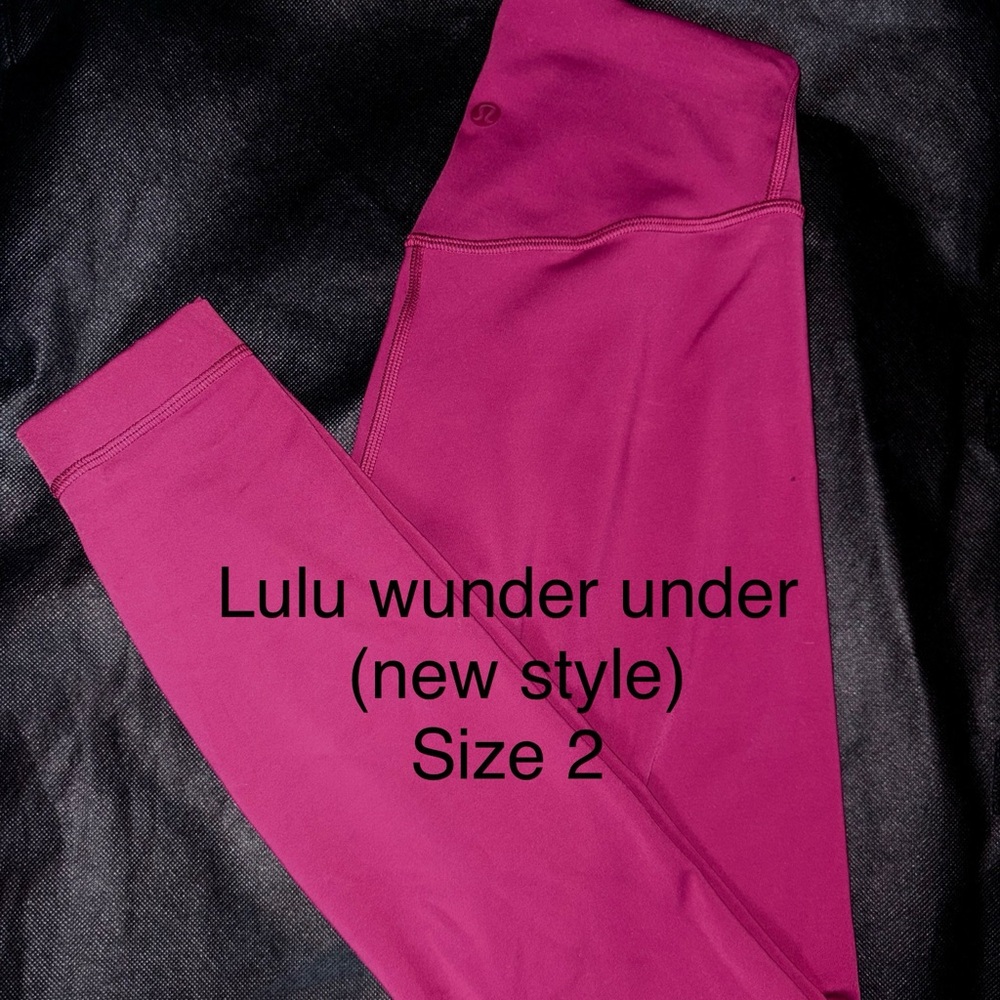 Lululemon smoothcover leggings deep luxe